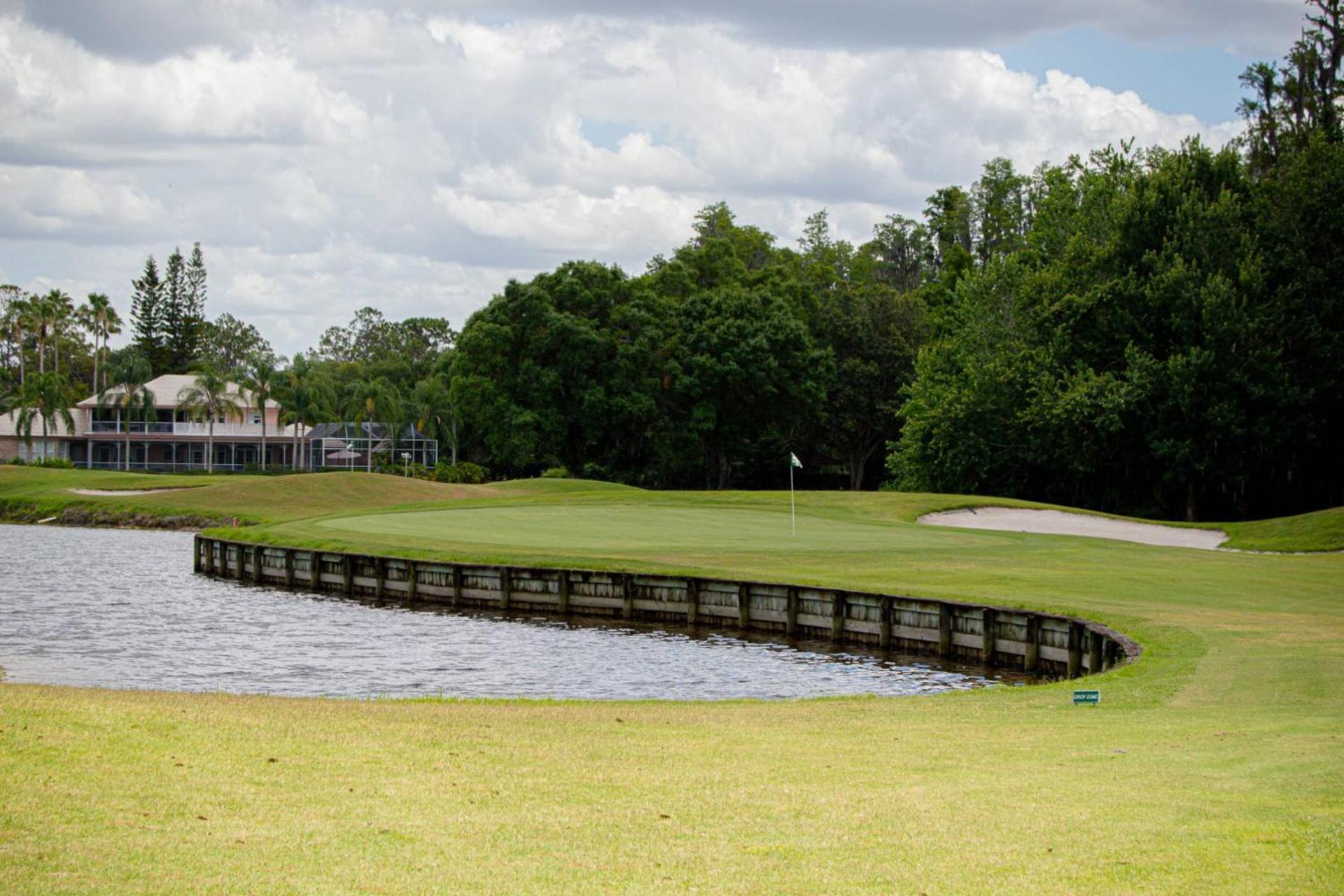 Golf And Tennis Community-Lakeview Oasis-Private Patio Villa Wesley Chapel Exterior photo